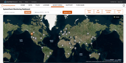 Unlock the power of real-time solar data: New SolarAnywhere® dashboard